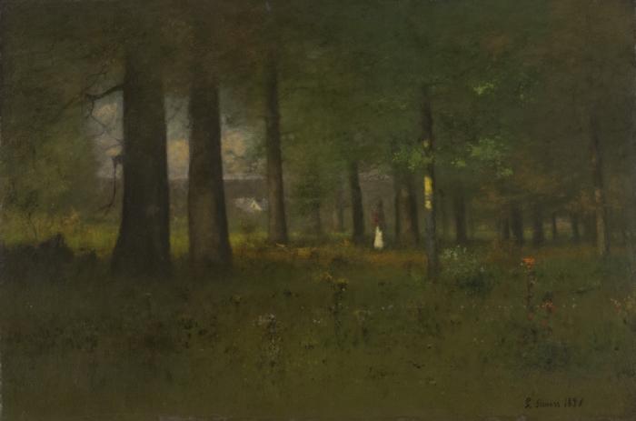 George Inness Edge of the Forest Germany oil painting art